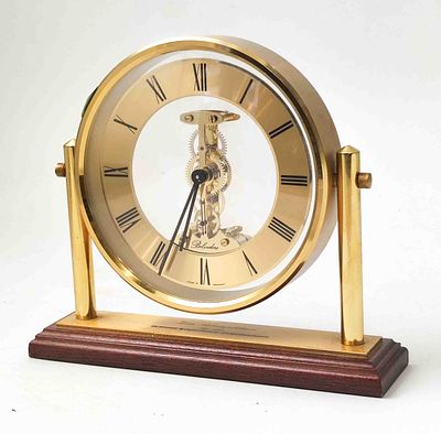 BLG Belvedere Tischuhr. BLG Bremer Lagerhaus Gesellschaft Tischuhr, Belvedere Tischuhr 