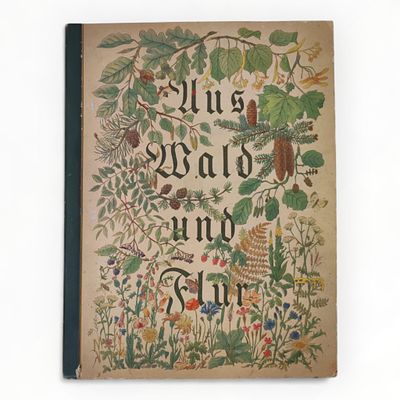 Zigarettenalbum "Aus Wald und Flur", ordentliches Sammlerexemplar