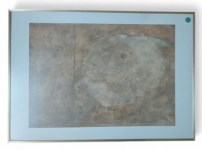 Albert Held Gem&auml;lde. Albert Held (1949 - 2018) Mischtechnik auf Leinwand. Titel "Gro&szlig;e 