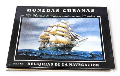 Kuba M&uuml;nzsatz . Kuba M&uuml;nzsatz, Monedas Cubanas, 5 M&uuml;nzen Schiffmotive, in orig. Schuber 
Interne 