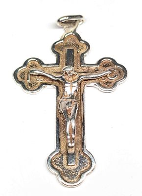 925 Silber Orthodoxes Kreuz Ma&szlig;e ca. 55 x 35mm Gewicht ca. 6g 
Interne Nr. A0325800060