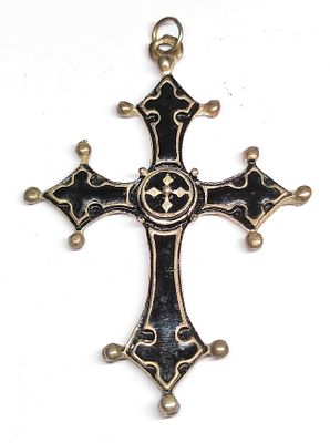 Gro&szlig;es Gothic Kreuz. Gro&szlig;es Kreuz im Gothic Style, Ma&szlig;e ca. 7,5 x 5,5cm 
Interne Nummer A0310100113