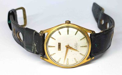 Zentra Herren Armbanduhr, 21 Rubis, Incabloc, Handaufzug, &Oslash; Geh&auml;use (mit Krone) ca. 35,2mm 