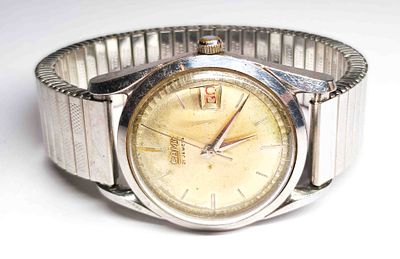 Camy Armbanduhr. Camy 21 Jewels Armbanduhr, Handaufzug, Flexarmband, mit Datumsanzeige, &Oslash; 