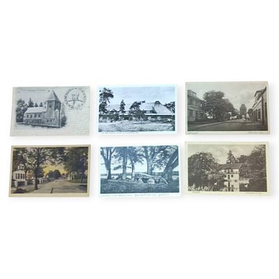 Lot Postkarten Oldenburg und Umland , insg. 6 Stk., mit dabei Alhorner Heide, Rastede, Bad 