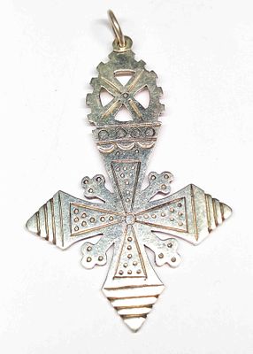 Gro&szlig;es 925 Silber Kreuz . Gro&szlig;es 925 Silber Kreuz, Koptisches Kreuz, Ma&szlig;e ca.62 x 38mm, Gewicht 