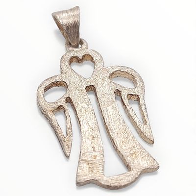 925 Silber Engel Anh&auml;nger Ma&szlig;e 40 x 20mm, Gewicht ca. 5g 
Interne Nummer A0323600075