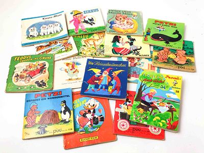 Lot Vintage Pixi Hefte . Lot Vintage Pixi Hefte, versch. Jahrzehnte, mind. 15 Stk. 
Interne Nr. 