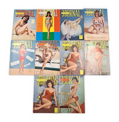 Lot Das moderne Journal Erotik-Zeitschriften 1950er . Lot 10 Stk. "Das moderne Journal" 
