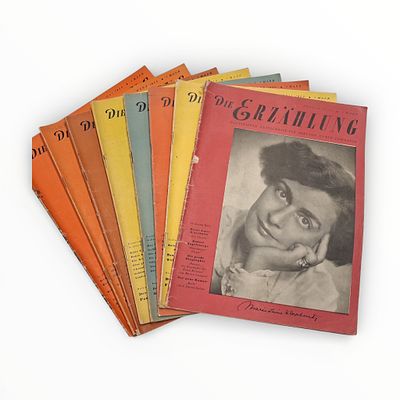 Lot "Die Erz&auml;hlung" Zeitschriften . Lot "Die Erz&auml;hlung" Zeitschriften, Illustrierte Zeitschrift 