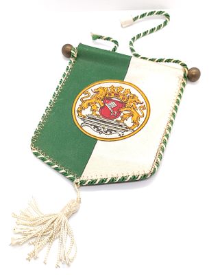 SV Werder Bremen Wimpel Banner 1961. Wimpel Banner mit Bommeln - Deutscher Pokalmeister 1961 