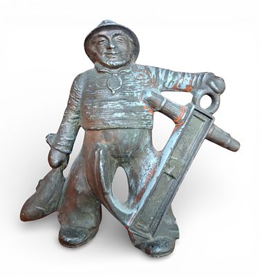 Deko Fischer Figur Ma&szlig;e ca. 14 x 12 x 3cm, Sammlerst&uuml;ck 
Interne Nummer: A0342321005