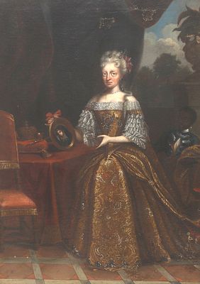 German/Austrian school, first quarter 18th century, 'Portrait of possibly Archduchess Maria 