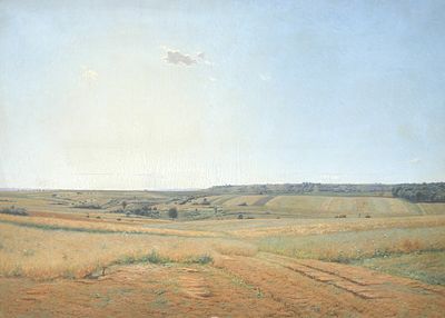 Jan Monchablon (1855-1904), 'Summer landscape' Signed ‘Jan Monchablon’ and dated '1888' lower 