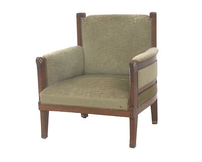 Hendrik Petrus Berlage (1856-1934) An oak armchair, opus number 30, designed by H.P. Berlage 