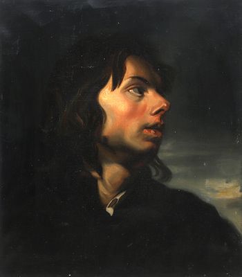 Francis Louise Schot (1816 - 1894) after Jacob van Oost the younger (1639-1713), Portrait of a 