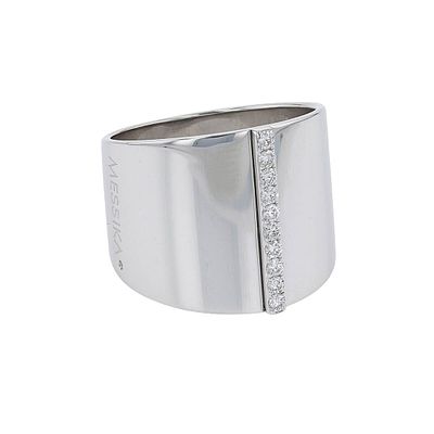 Messika Kate Diamond & Gold Ring. Title: Messika Kate Diamond & Gold Ring Medium: 18k White 