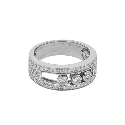 Messika Move Joaillerie Diamond Ring. Title: Messika Move Joaillerie Diamond Ring Medium: 