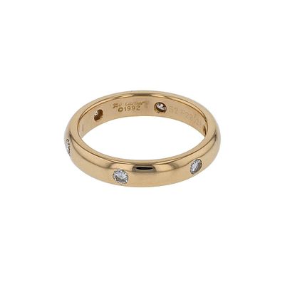 Cartier Stella Diamond & Gold Ring. Title/Medium: Cartier Stella Diamond & Gold Ring 