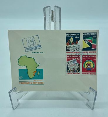 First Day of Circulation Collection Envelopes
. Correio de Mo&ccedil;ambique, dated June 25 