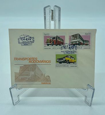 First Day of Circulation Collection Envelopes
. Correio de Mo&ccedil;ambique, dated February 28 