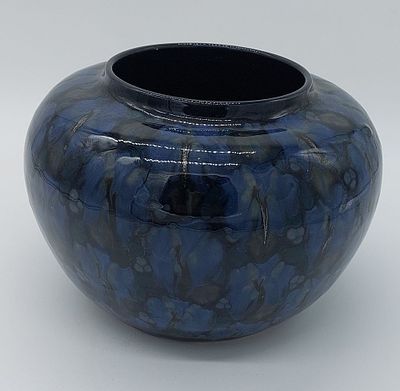 Portuguese Faience Vase
. Marked on the base, modernist decoration, in good general condition. 