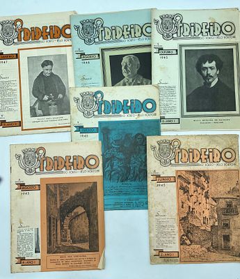 Six magazines ‘O Tripeiro’ (1945-1947). Six magazines ‘O Tripeiro’ (From P&ocirc;rto - Through P&ocirc;rto). 