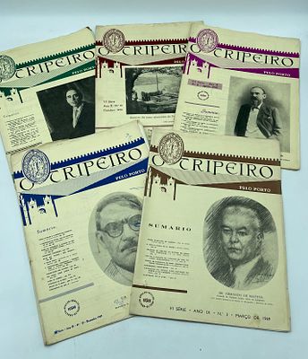 Five magazines ‘O Tripeiro’ (1969-1970). Five ‘O Tripeiro’ magazines (for Porto). It was 