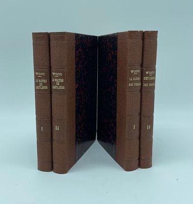 Four Books by Henri Wood
. Four books by the author Henri Wood, translated into French. 
Two 