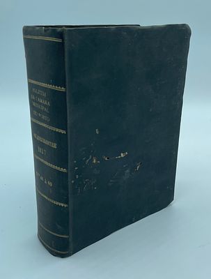 'Boletim da C&acirc;mara Municipal do Porto' 1st Quarter 1937. Book ‘Boletim da C&acirc;mara Municipal do 