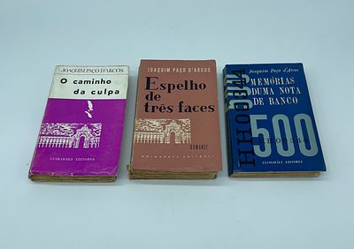 Three Books by Joaquim Pa&ccedil;o D&acute;Arcos
. Three books by the author Joaquim Pa&ccedil;o D'Arcos published 
