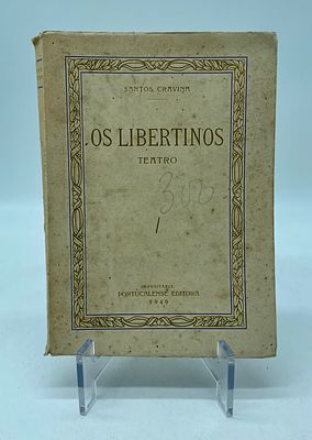 'Os Libertinos' by Santos Cravina. Book ‘Os Libertinos’ (play in 3 acts) by Santos Cravina; 