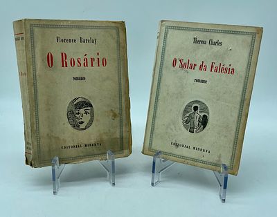 Two Novel Minerva Editorial. Two softcover books of novels published by Editorial Minerva and 