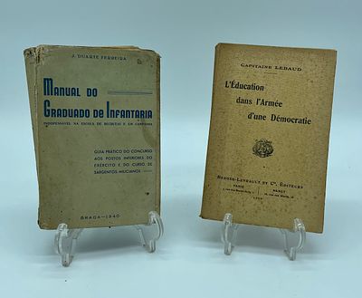 Two books on Military Education. Two softcover books on the subject of Military Education: 
1. 