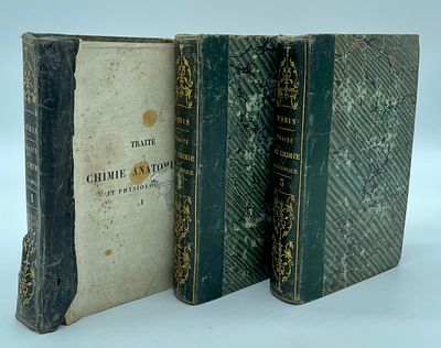 "Trait&eacute; de Chimie Anatomique et Physiologique Normal et Pathologique". 3 Volumes of the work 