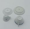 Two Portuguese Porcelain Cups
. Molded and embossed, marked on the base, Candal and Spal Image - 3