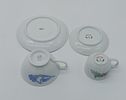 Two Portuguese Porcelain Cups
. Molded and embossed, from the Vista Alegre factory, marked on Image - 4