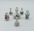 Assortment of 6 Portuguese Porcelain Miniatures
. Molded and embossed, marked on the base Image - 2