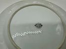 Three Plates in Oriental Porcelain
. Two starter plates and a side plate, edged in gold in the Image - 1