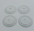 Four Small Plates in Portuguese Porcelain
. Molded and relief from the Vista Alegre factory Image - 2