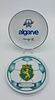Two Advertising Plates in Portuguese Porcelain
. Molded and relief, one marked on the base, edge Image - 1