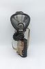 Old Siebe Gorman Puretha Canister Gas Mask
. Mask with tube and filter with head support straps Image - 2
