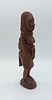 African Rosewood Crafts
. Sculpture representing a woman, body carved in rosewood with carvings Image - 3