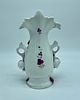 Porcelain vase. Old Paris style porcelain vase. The rim of the piece is cut out and edged in Image - 2