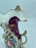 Porcelain vase. Old Paris style porcelain vase. The rim of the piece is cut out and edged in Image - 3