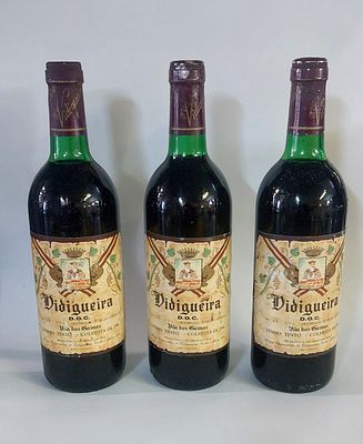 Three Bottles of Red Table Wine from Alentejo
. Three bottles of red table wine from Alentejo 