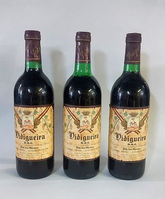 Three Bottles of Red Table Wine from Alentejo
. Three bottles of red table wine from Alentejo 