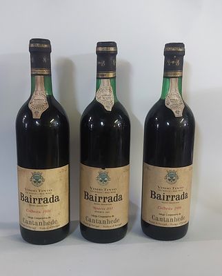 Three Bottles of Red Table Wine from Bairrada
. Three bottles of red table wine from the 