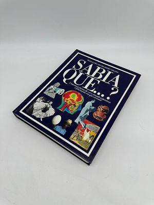 Livro "Sabia Que...?". Livro de capa dura “Sabia Que…?” (Do original “Did You Know?’) editado