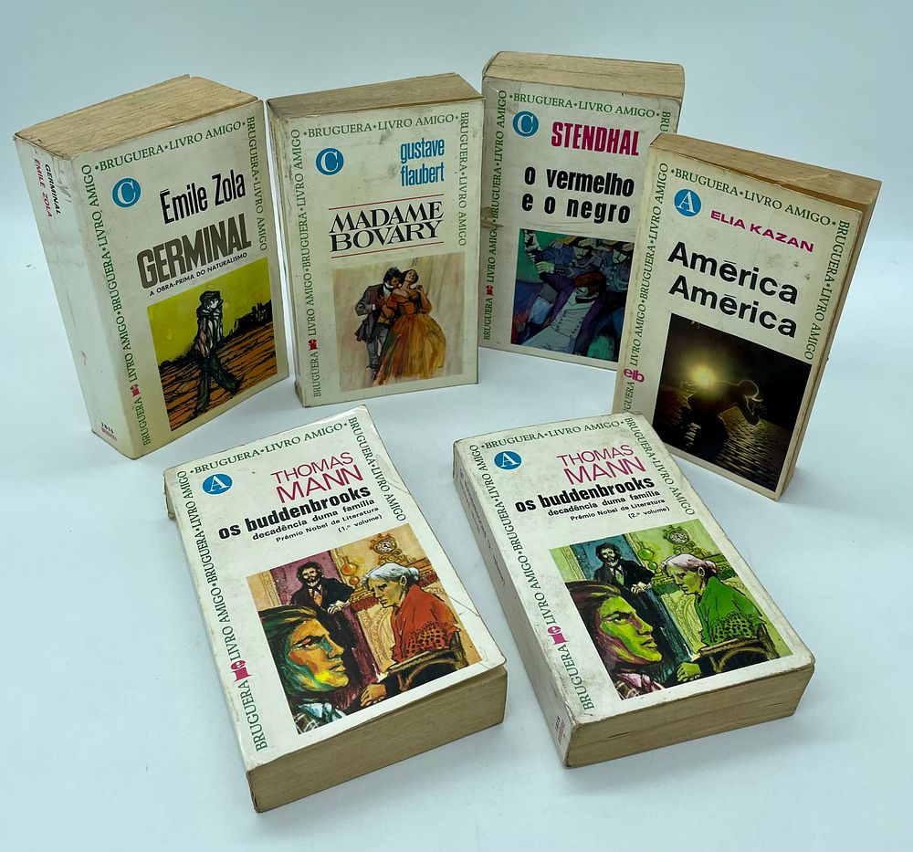 Six Books by Editorial Bruguera: 
1.‘Germinal’ (The Masterpiece of Naturalism) by &Eacute;mile 